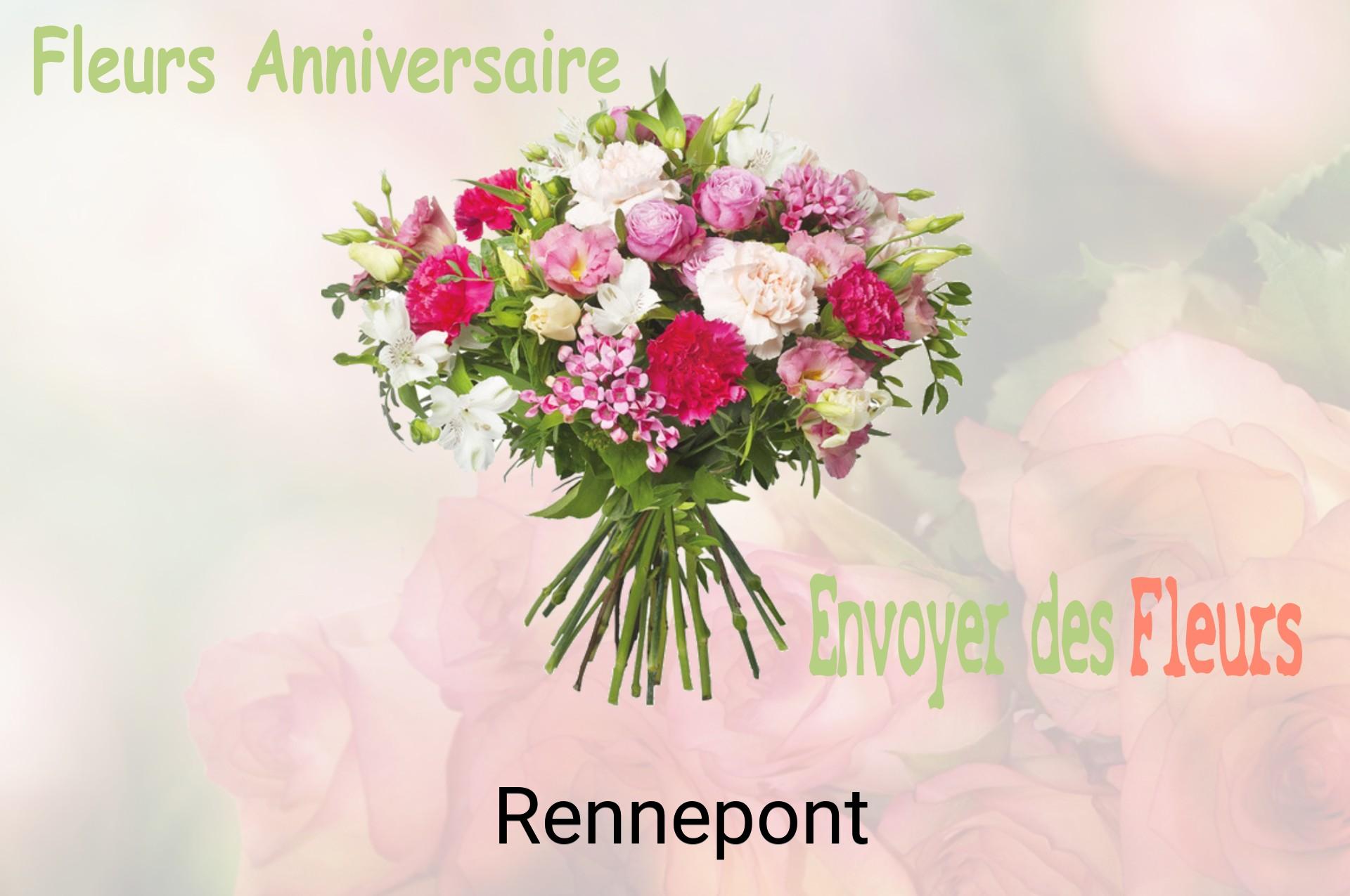 Bouquet de fleurs d’anniversaire livré à Rennepont